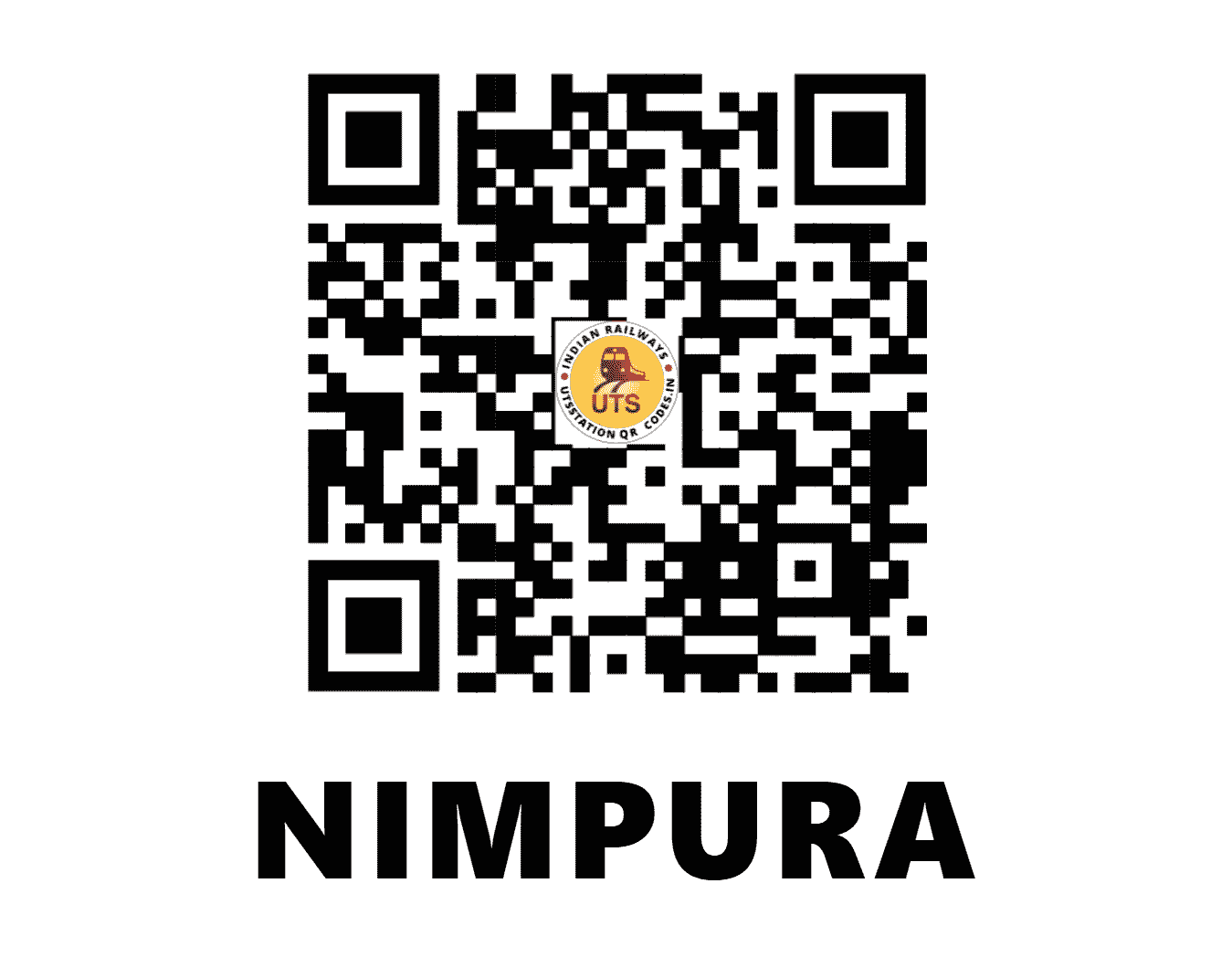 UTS QR Code for NIMPURA - NMP (SE - WEST BENGAL)